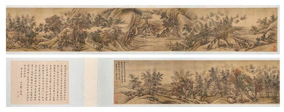 Attributed to Wang Hui, Landscape by Wang Hui, 1753
