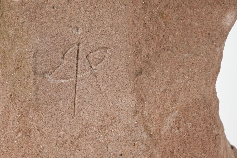 Artwork by Eugène-Henri Duler, Nude young woman, Made of Stone sculpture