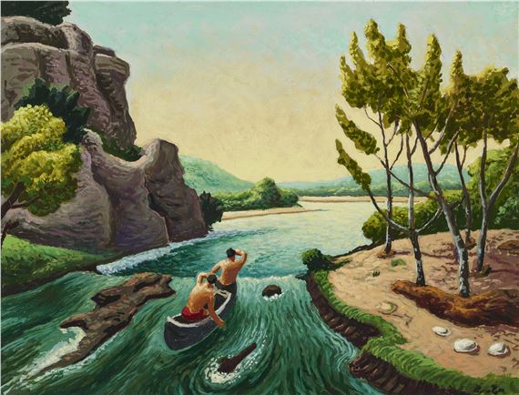 The Chute, Buffalo River Above Willems Landing