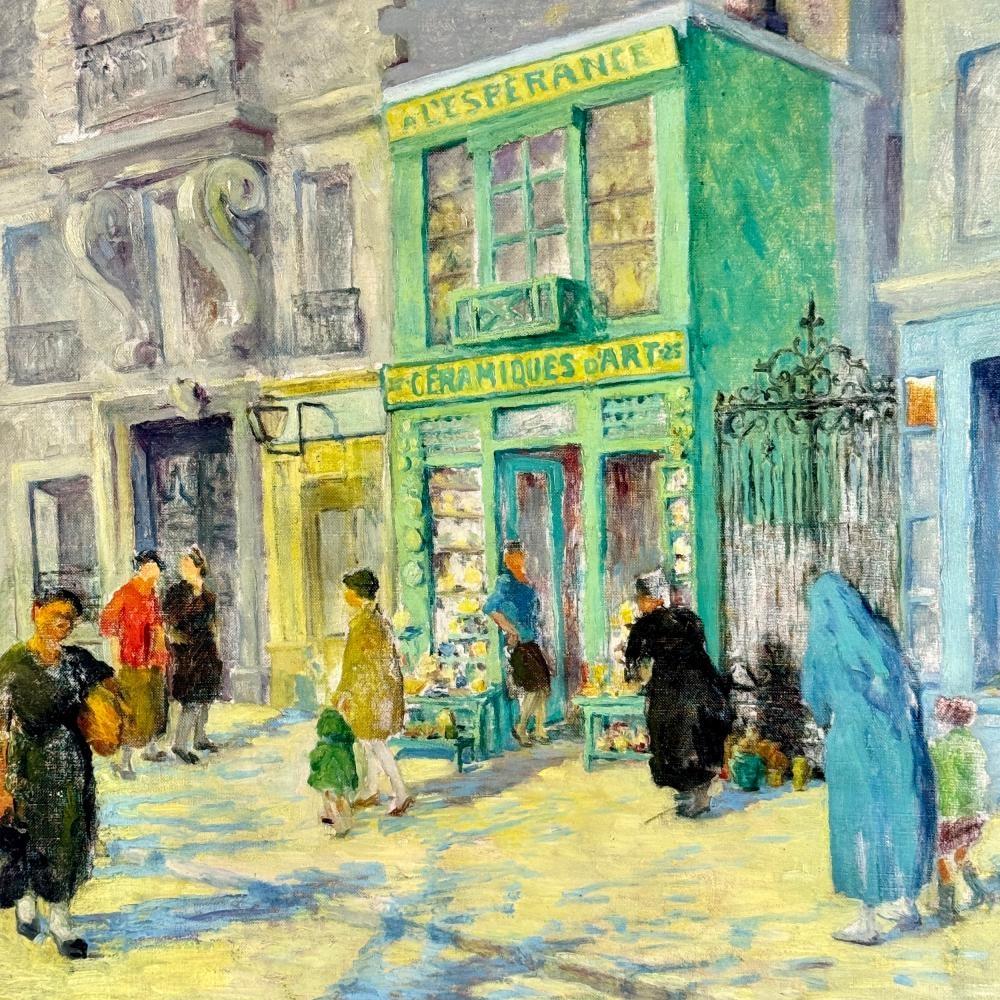 Katherine Mcintire (american, 19th/20th Century) | Street Scene Oil by ...