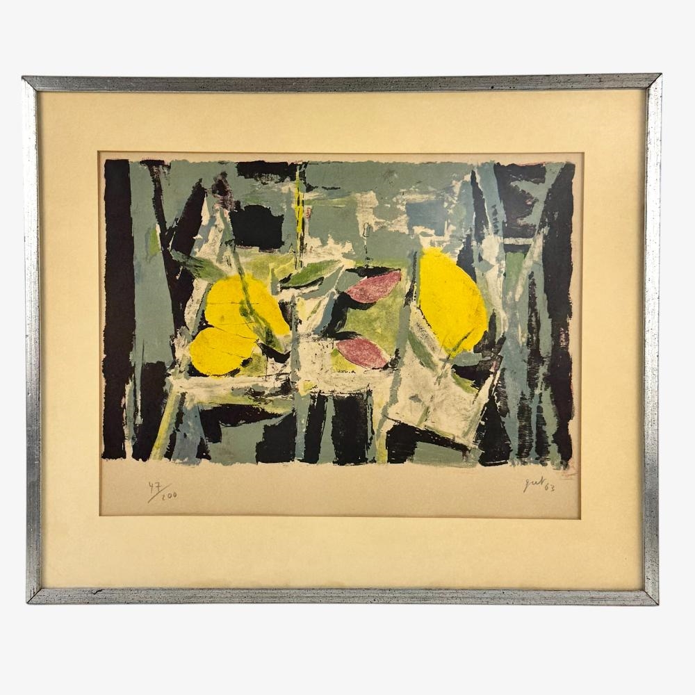 Artwork by Gabriel Robin, Pair of Modernist Works, Made of oil on canvas