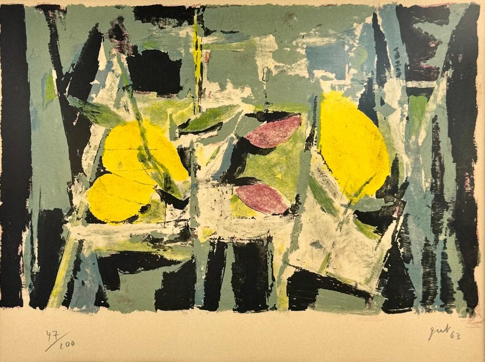 Artwork by Gabriel Robin, Pair of Modernist Works, Made of oil on canvas