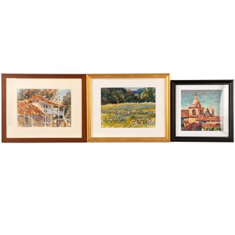 Three Framed Artworks - Alicia Meheen