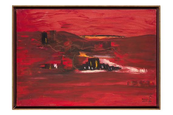 Dusk in the Desert by Hedayat Al-malwani, published 1998