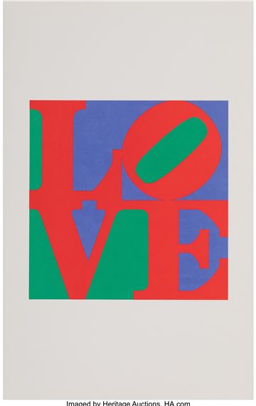 Robert Indiana | The Philadelphia Love Portfolio, 1975 (1975) | MutualArt