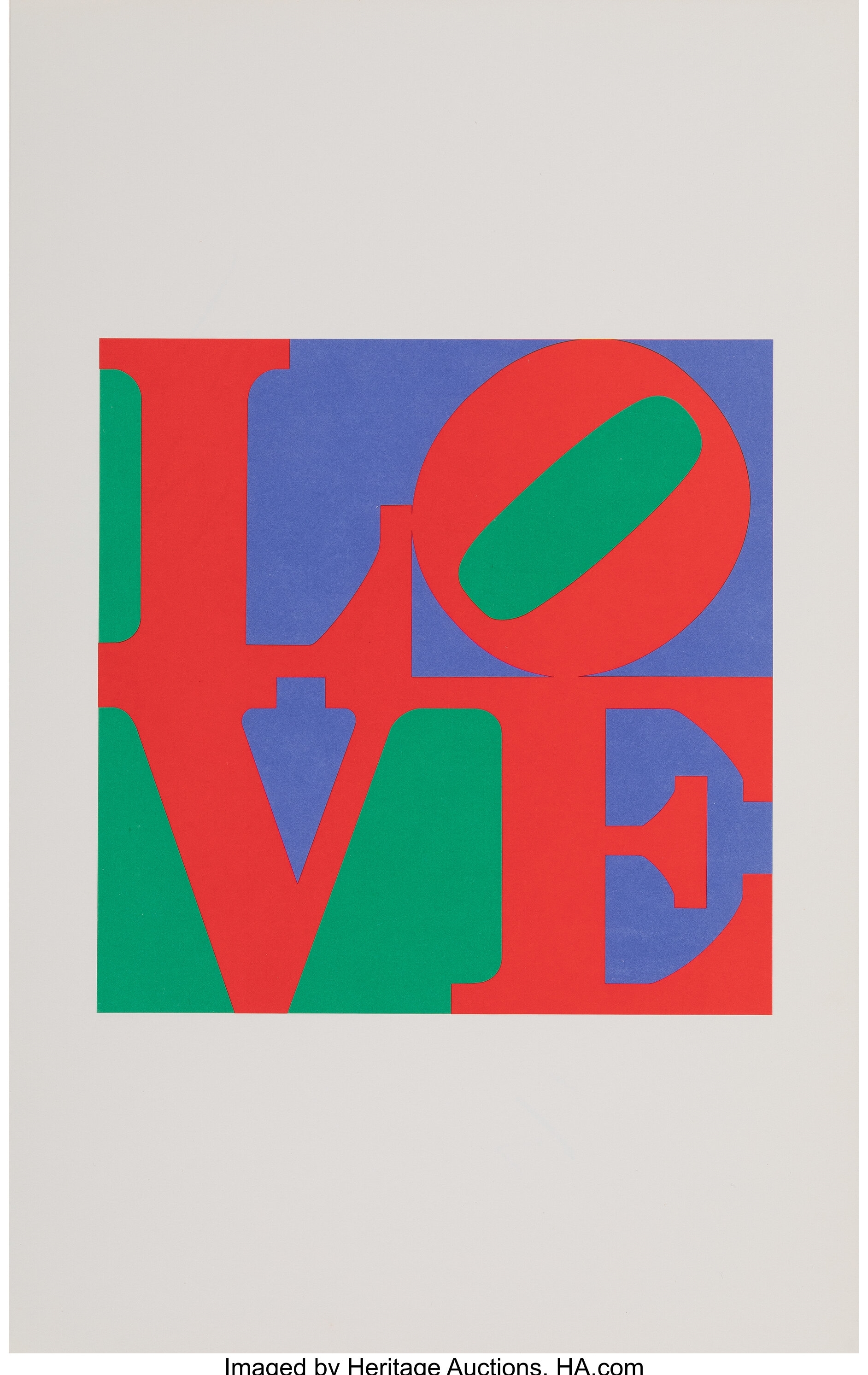 Robert Indiana | The Philadelphia Love Portfolio, 1975 (1975) | MutualArt