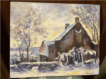 Winter on the Besse side - Nicole Arnaud