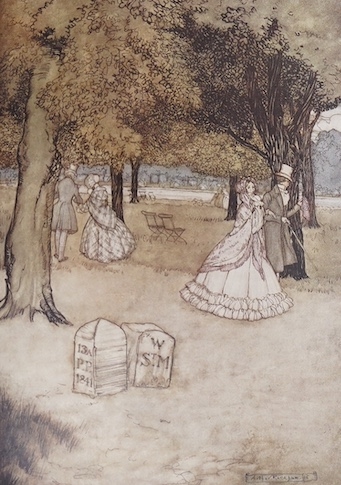 Arthur Rackham | Peter Pan in Kensington Gardens (1907) | MutualArt