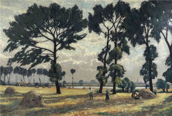 Heuernte by Alfred Rasenberger