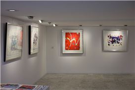 'Sam Francis: Monotypes' on View at Gallery Delaive