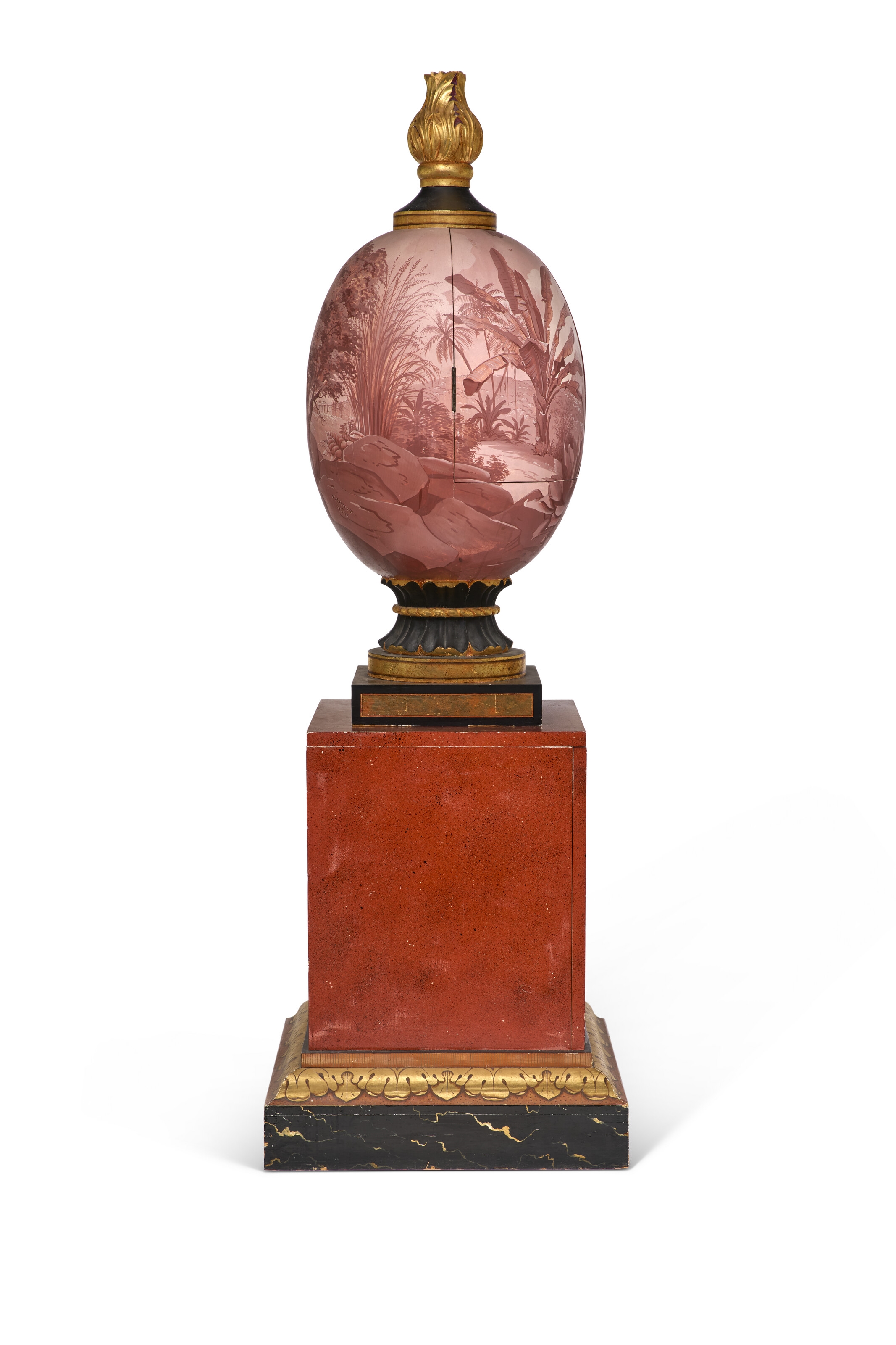 Graham Rust | A POLYCHROME-PAINTED AND PARCEL-GILT COCKTAIL CABINET AND ...
