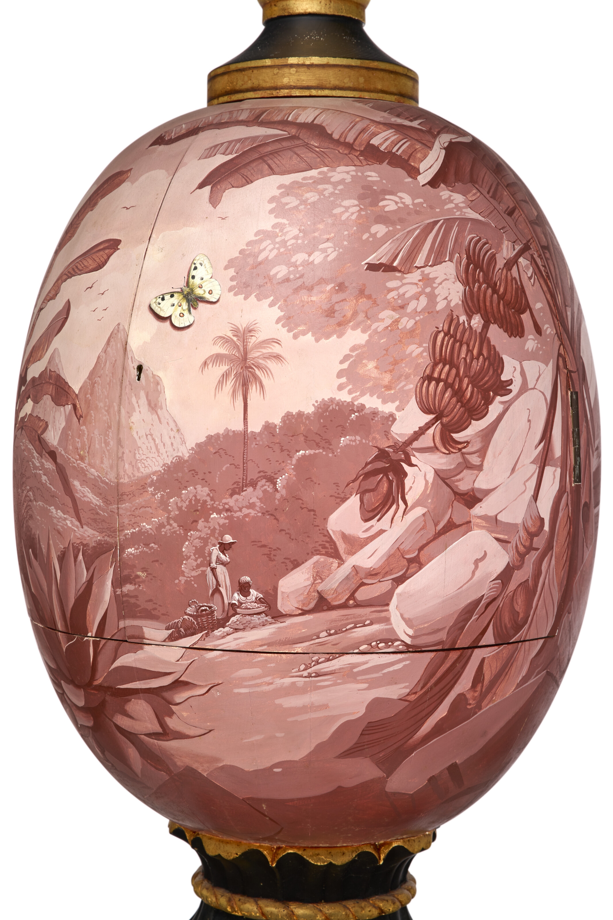 Graham Rust | A POLYCHROME-PAINTED AND PARCEL-GILT COCKTAIL CABINET AND ...