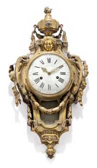 A LATE LOUIS XV ORMOLU CARTEL CLOCK - Robert Osmond