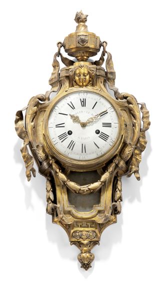 A LATE LOUIS XV ORMOLU CARTEL CLOCK - Robert Osmond