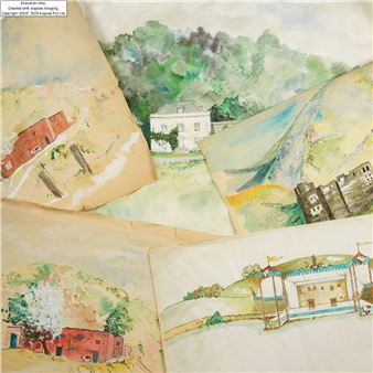 A large collection of , sketches and other works on  of various subjects and de - Kenneth Partridge