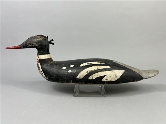 Gilbert Rafuse Merganser Drake Duck Decoy - Gilbert Rafuse