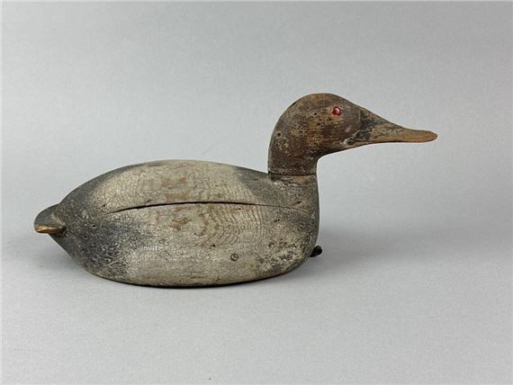 Henry hank Catton | Hank Catton Canvasback Drake Duck Decoy | MutualArt