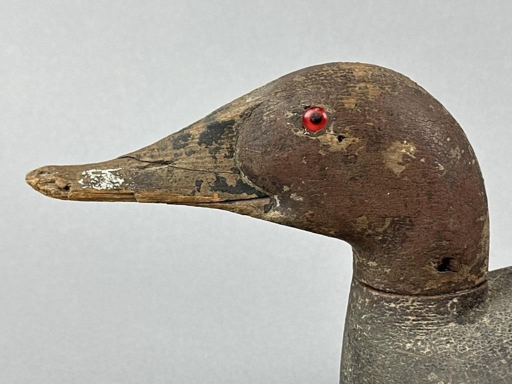 Henry Catton | Hank Catton Canvasback Drake Duck Decoy | MutualArt