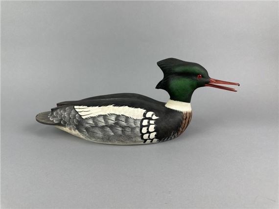 Bill Weimer Red-Breasted Merganser Drake by Bill Weimer