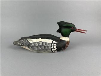 Bill Weimer Red-Breasted Merganser Drake - Bill Weimer