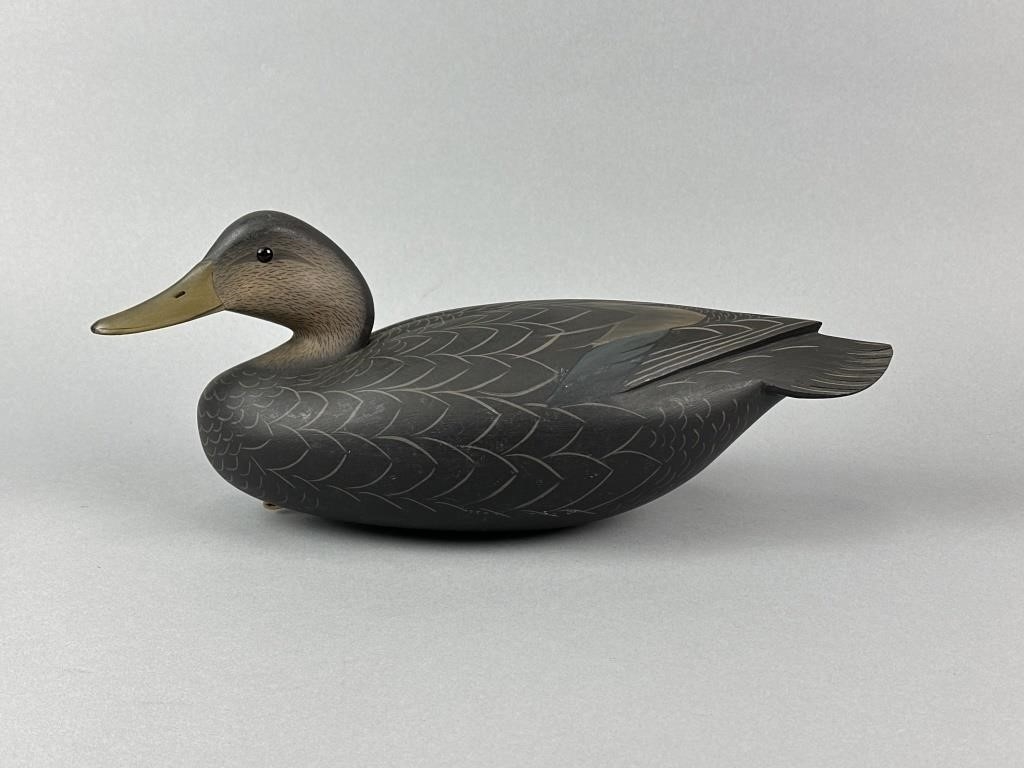 George Strunk | George Strunk Black Duck Decoy | MutualArt