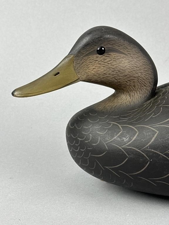 George Strunk | George Strunk Black Duck Decoy | MutualArt