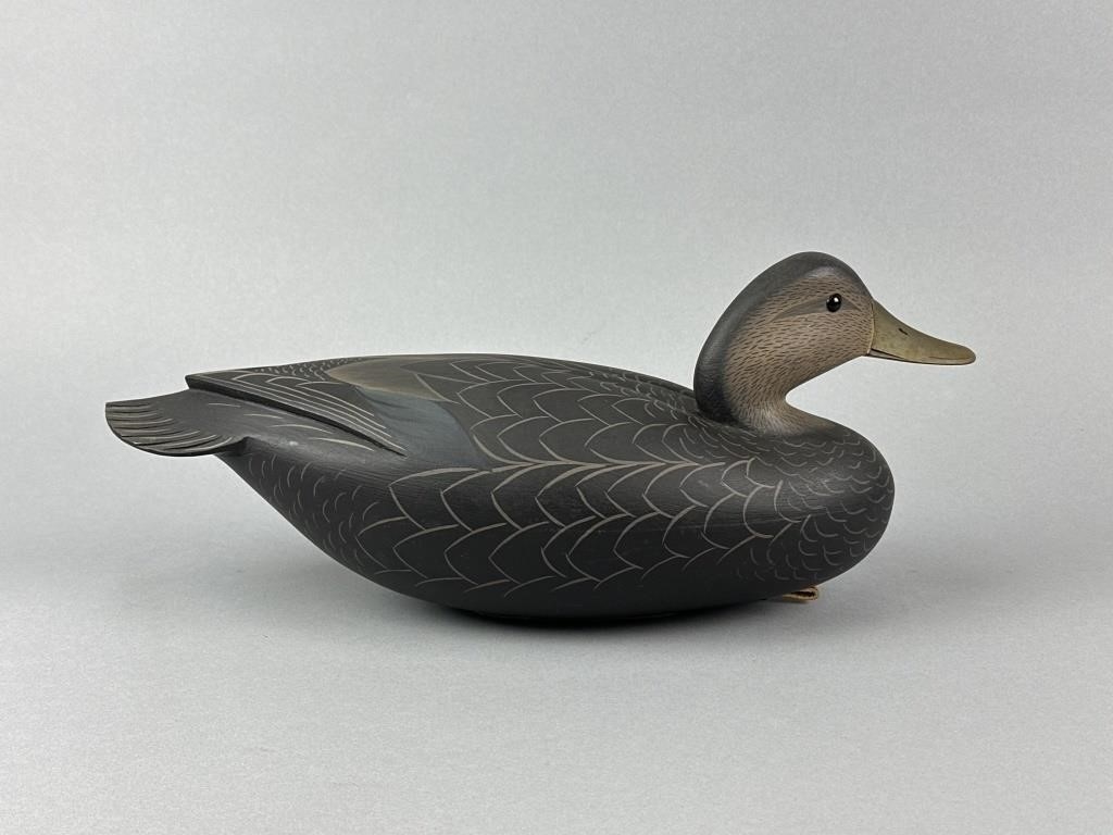 George Strunk | George Strunk Black Duck Decoy | MutualArt