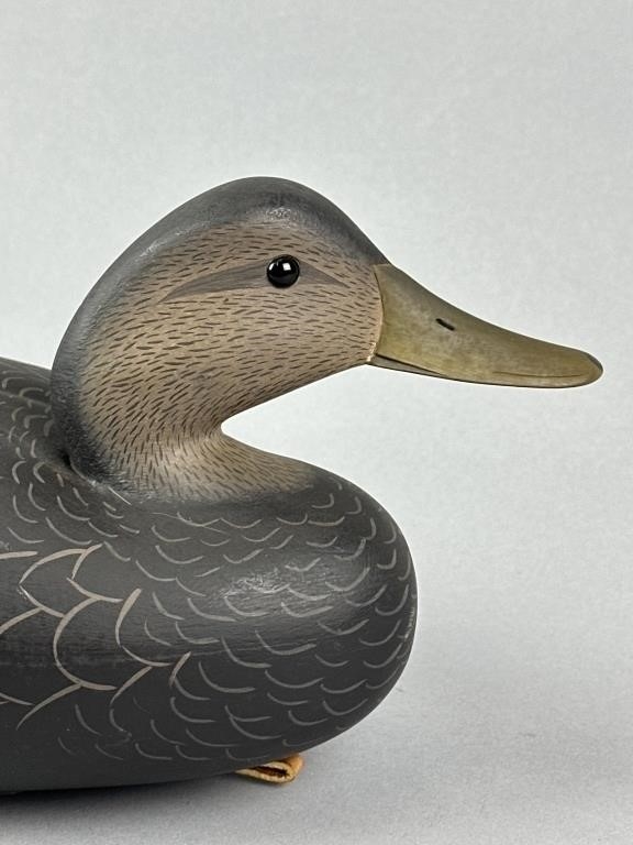 George Strunk | George Strunk Black Duck Decoy | MutualArt
