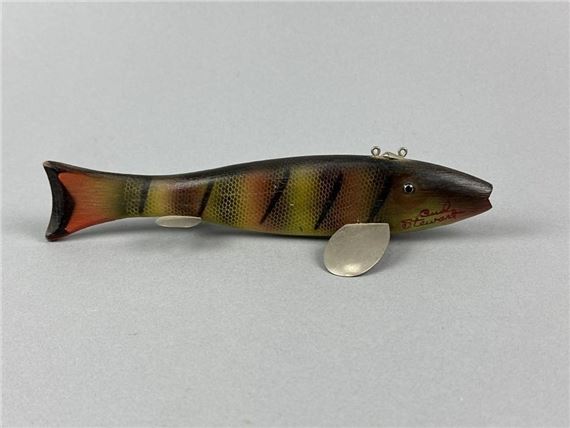 Early Bud Stewart Spearing Decoy - Bud Stewart