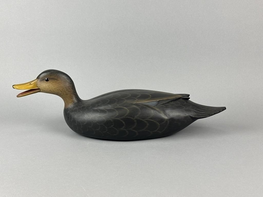 George Strunk | George Strunk Black Duck Decoy | MutualArt