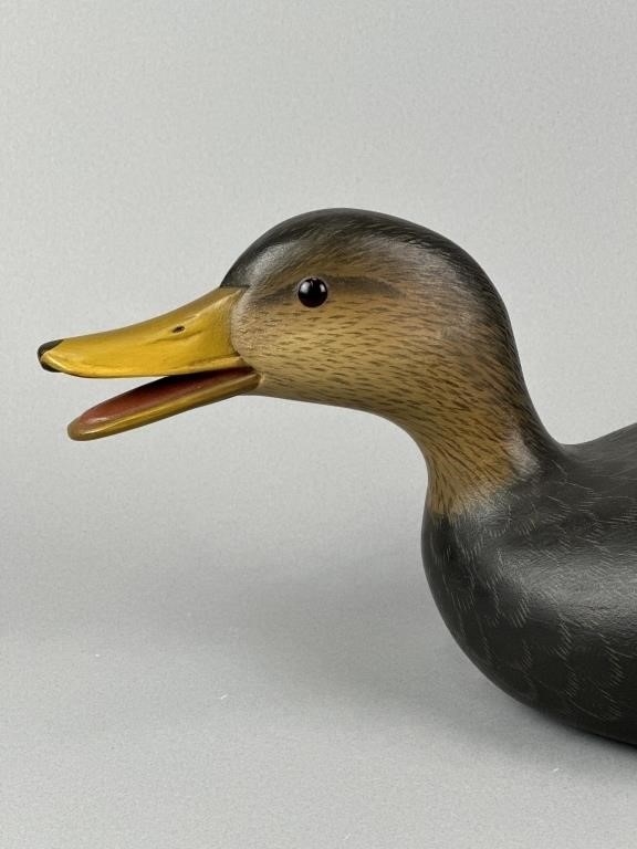 George Strunk | George Strunk Black Duck Decoy | MutualArt