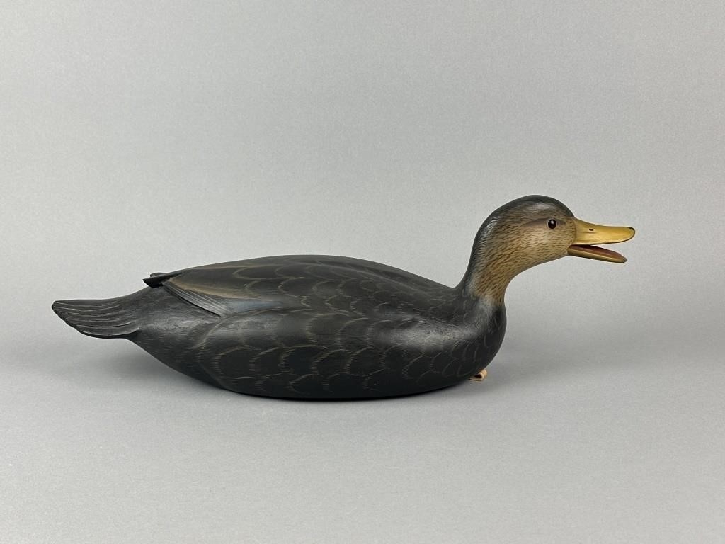 George Strunk | George Strunk Black Duck Decoy | MutualArt