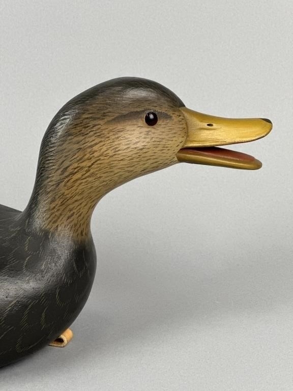 George Strunk | George Strunk Black Duck Decoy | MutualArt