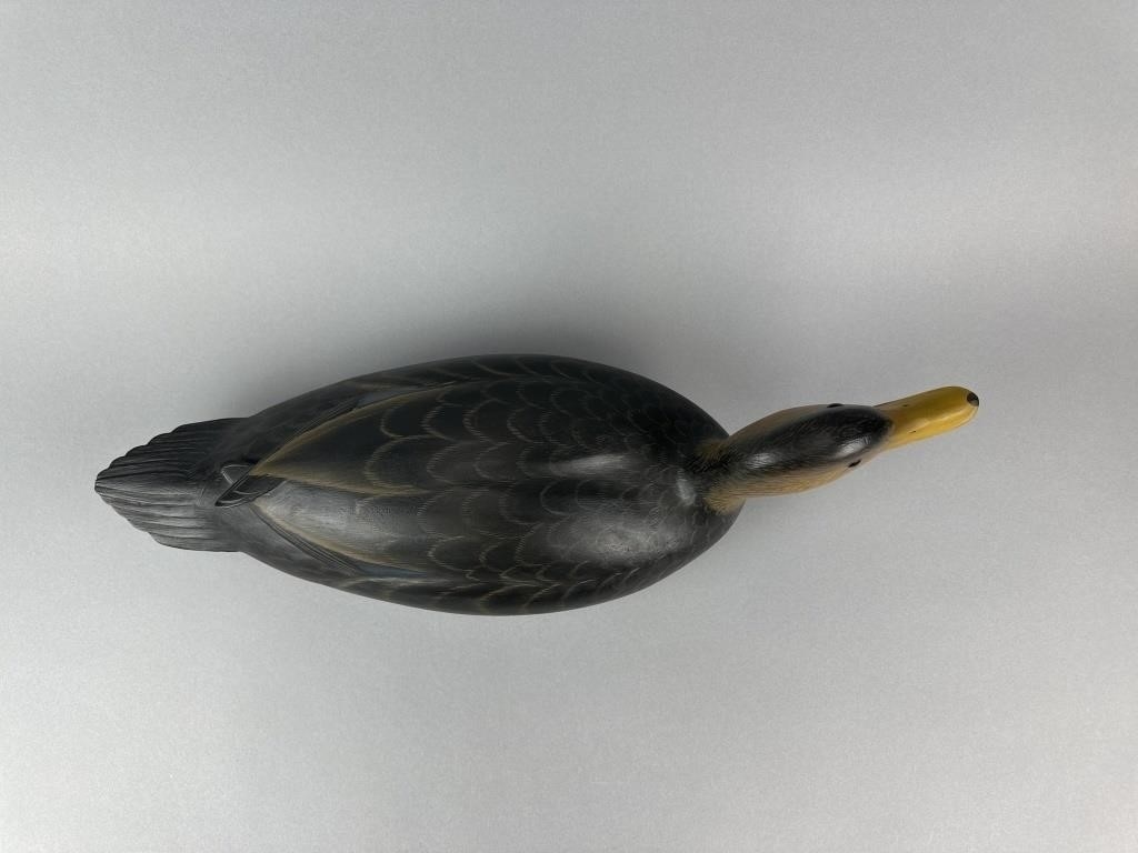 George Strunk | George Strunk Black Duck Decoy | MutualArt