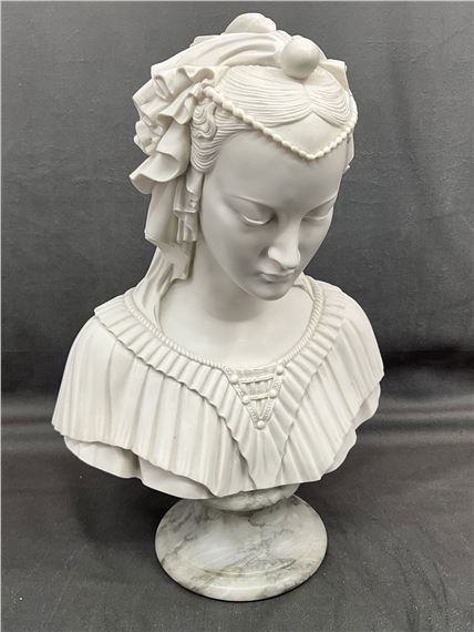 Vintage Bust of Angelica Maria by A. Giannelli