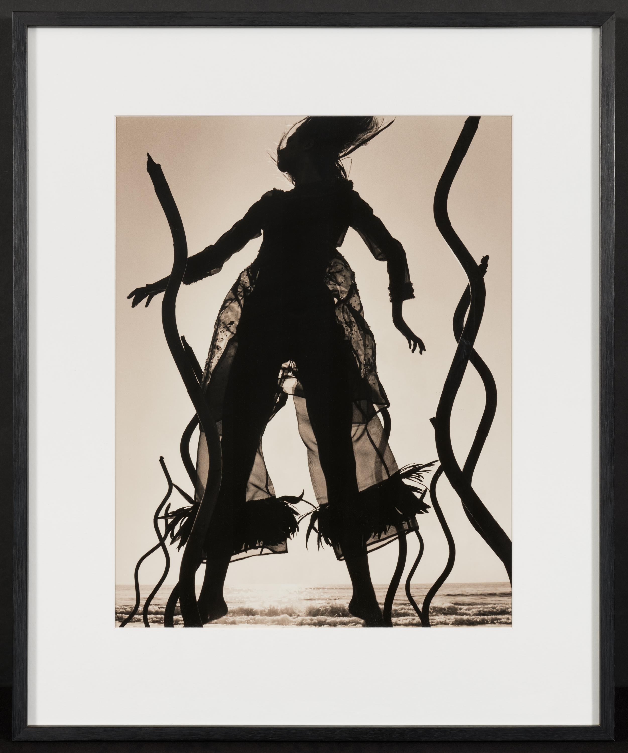 Artwork by Albert Watson, Cecelia Chancellor, Prada Dress, Forte Dei Marmi, Italien, Made of Gelatin silver print