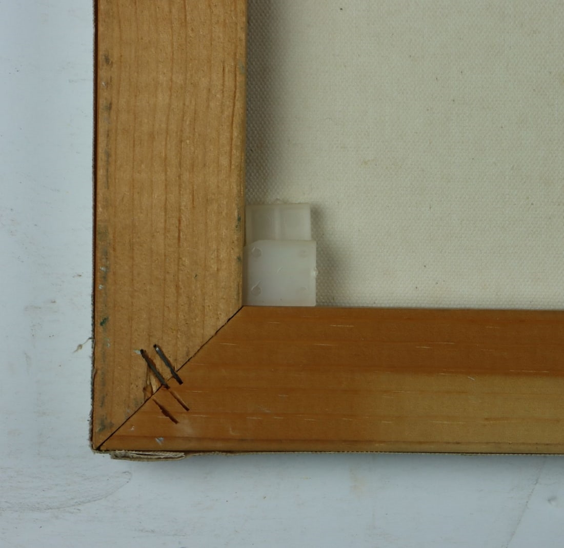 Artwork by Evelyn S. Dubiel, Landscape with Red Barn, Made of oil on canvas