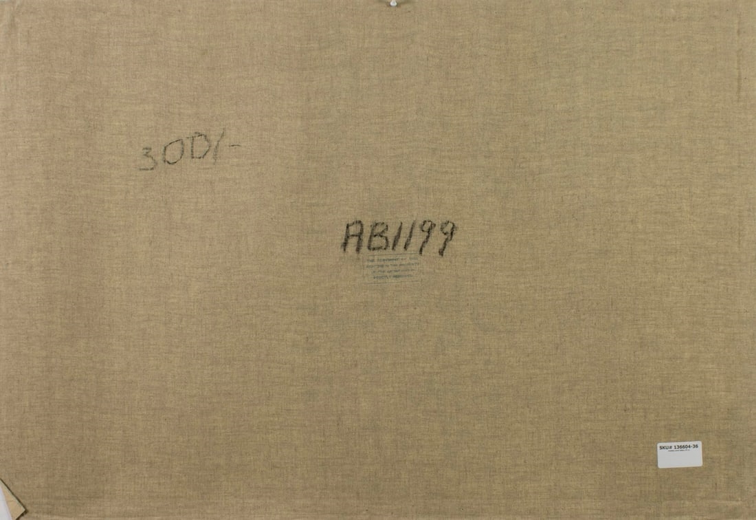 Artwork by Erich Griese, River Landscape, Made of oil on canvas