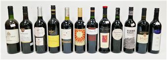 16 bottles of red wines to include Chateau Valcombe Cotes du Ventoux Signature 2002, Calvet - Lorenzo