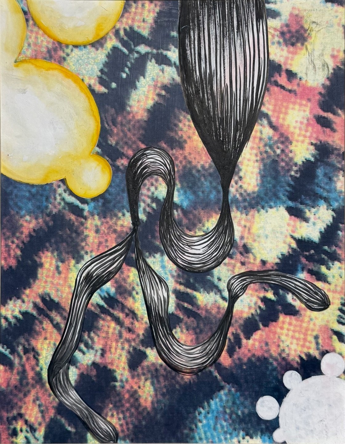 Artwork by David Aiken Humphrey, 'At Play', Made of Mixed media on canvas