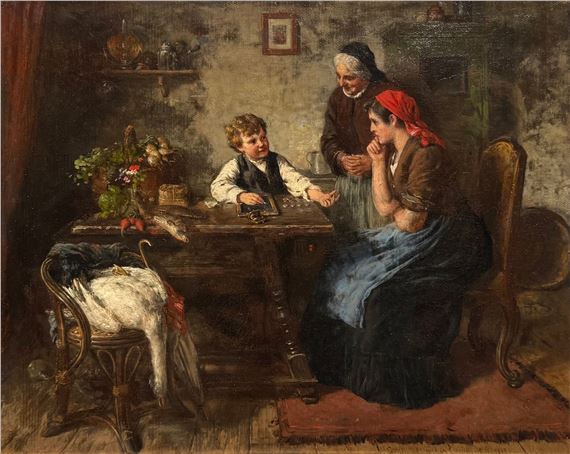 'The Young Accountant' - Emanuel Spitzer