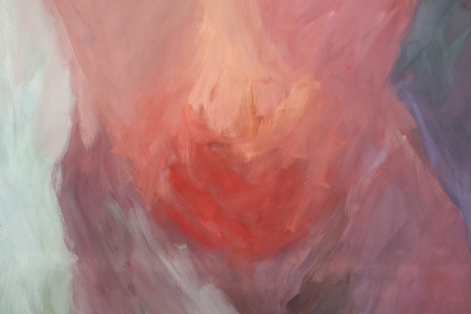 Artwork by Martina Muck, ABSTRACT O/C NUDE C. 1986S, Made of canvas