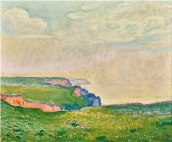 Falaise normande - Henri Liénard de Saint-Délis