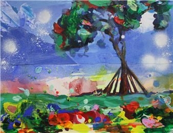 Carlos Azcón: The Secret Colours of The Xandri Pine Tree - Sala Rusiñol