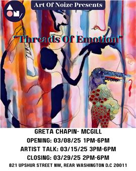 Greta Chapin McGill: Threads of Emotion - Art of Noize