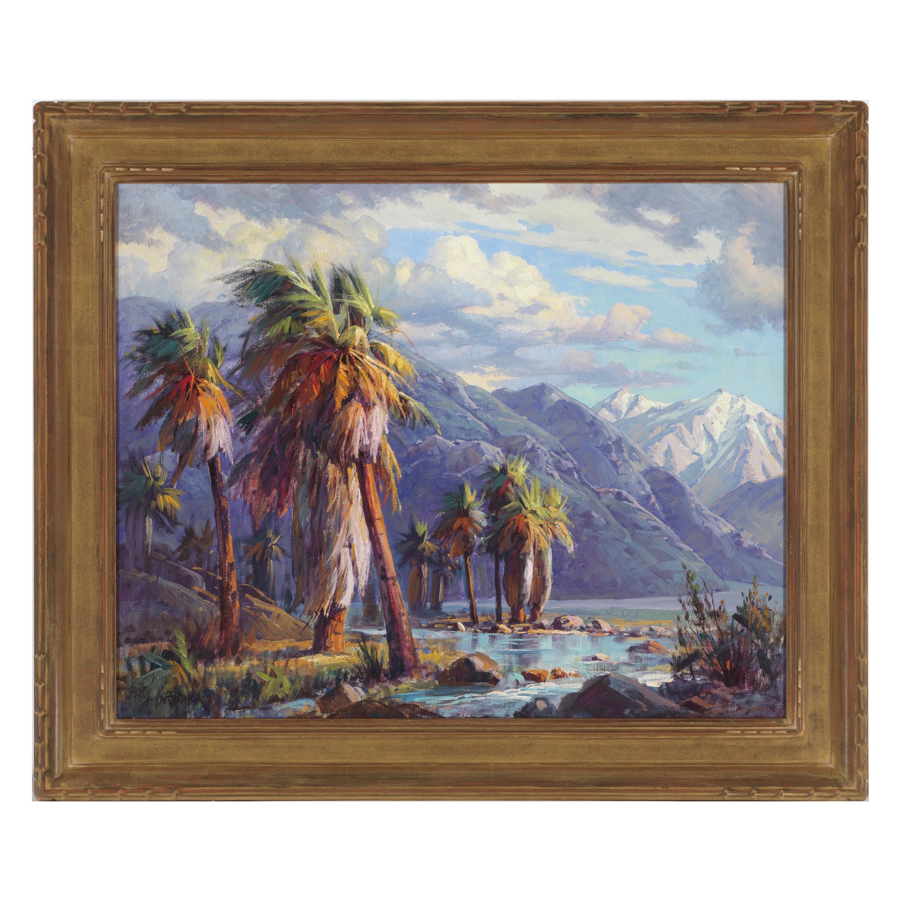 Artwork by Paul Grimm, Storm, Made of oil on canvas