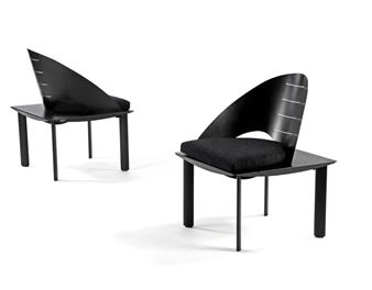 Pair of armchairs - Patrice Bonneau
