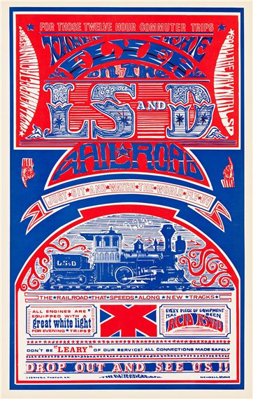 Robert Wendell | Doper Posters. [Psychedelic Satire] | MutualArt