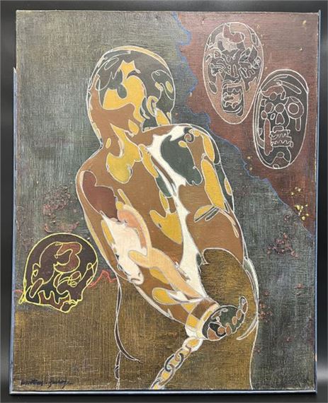 Comme un enfant or Figure enchaînée et trois visages