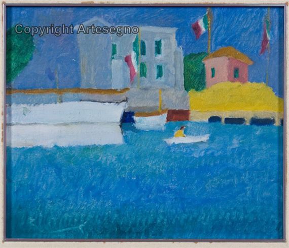 Caserma e laguna by Ferruccio Lessana